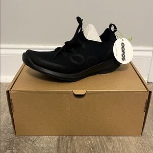 OOFOS Women’s Black Sneakers